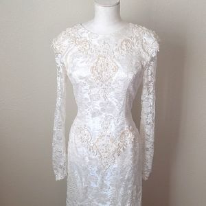 Vintage Modern Wedding Gown